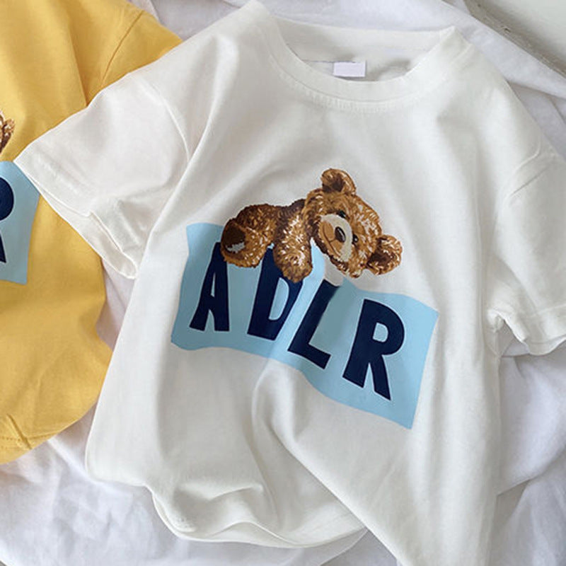T-Shirt Bambino/Bambina con Orsetto