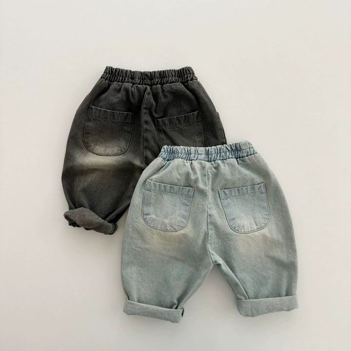 Jeans Bambino con Tasche Frontali – Modello Casual