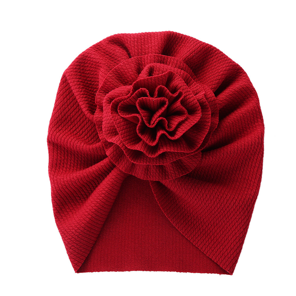 Turbante per Neonati con Fiore Decorativo