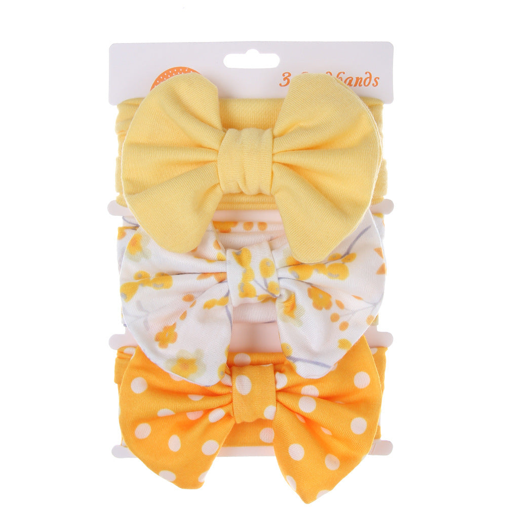 Set di Fasce per Capelli con Fiocco