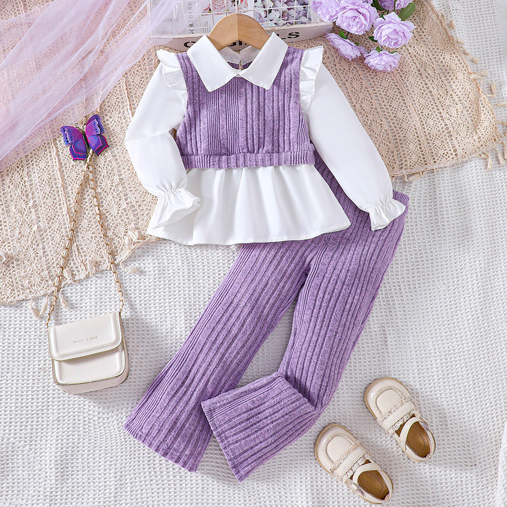 Completo 2pz bimba Eleganza Lilla