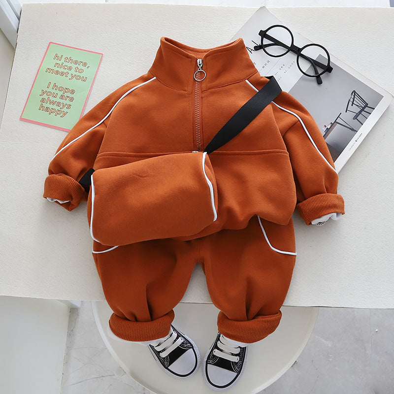 Tuta squid Mode Bimbo con Giacca e Pantaloni - Completo Casual con Marsupio