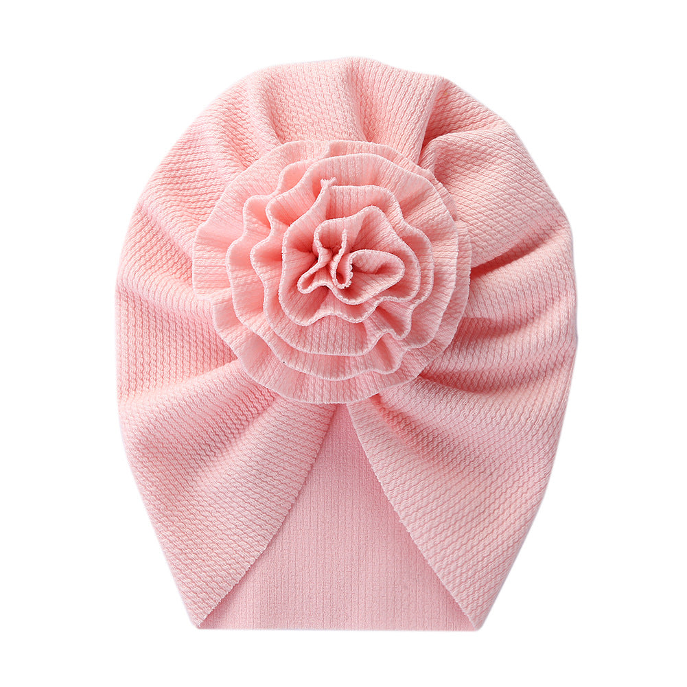 Turbante per Neonati con Fiore Decorativo