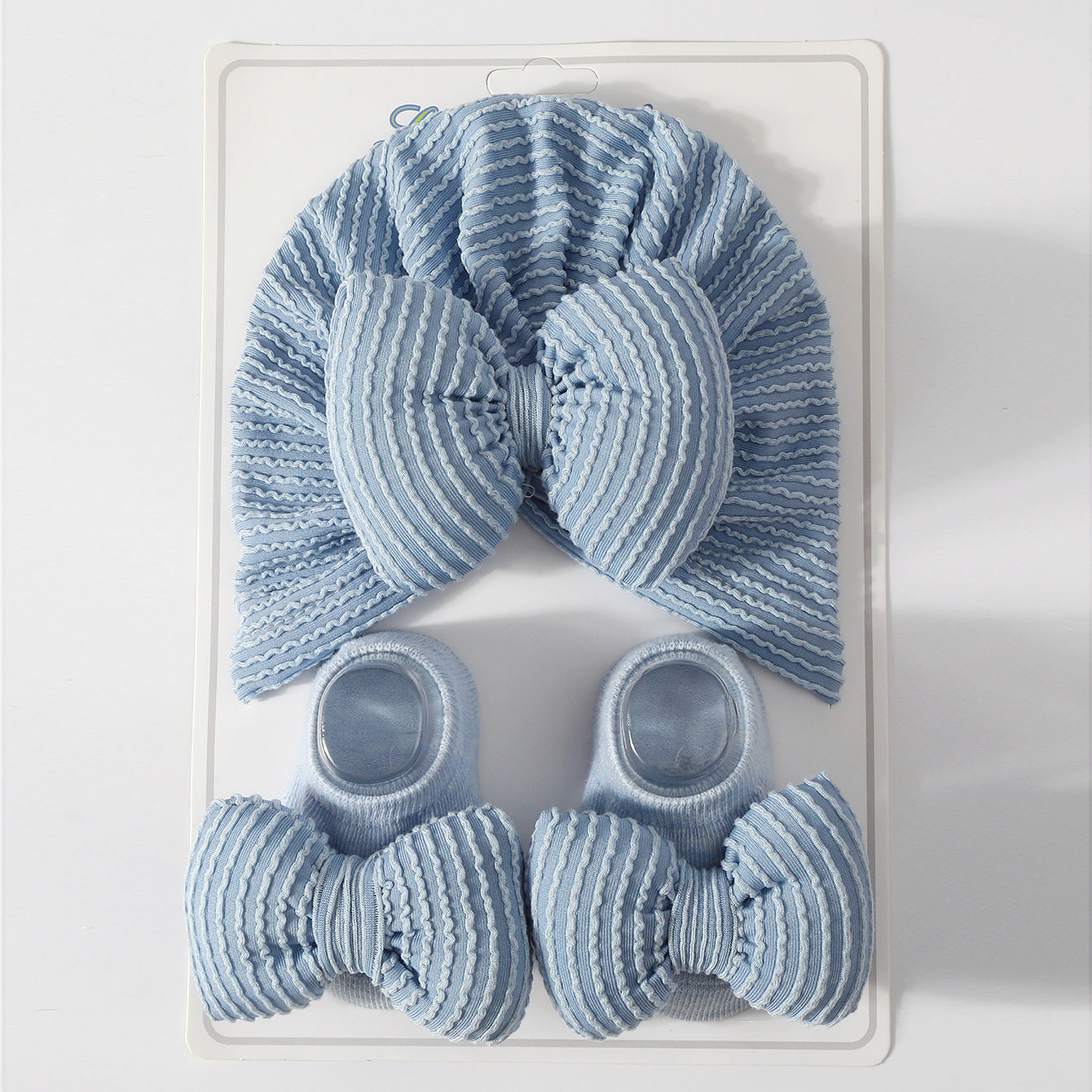 Set Accessori Neonata "Fiocchi d'Amore"