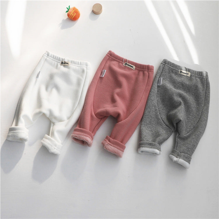 Pantaloni invernali per neonato – Caldi e morbidi, vari colori