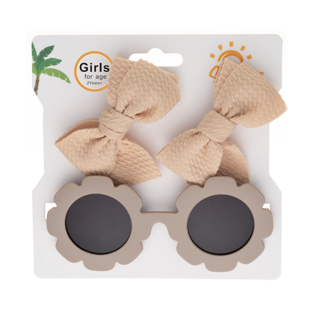 Set Occhiali da Sole Floreali & Fiocchi Coordinati