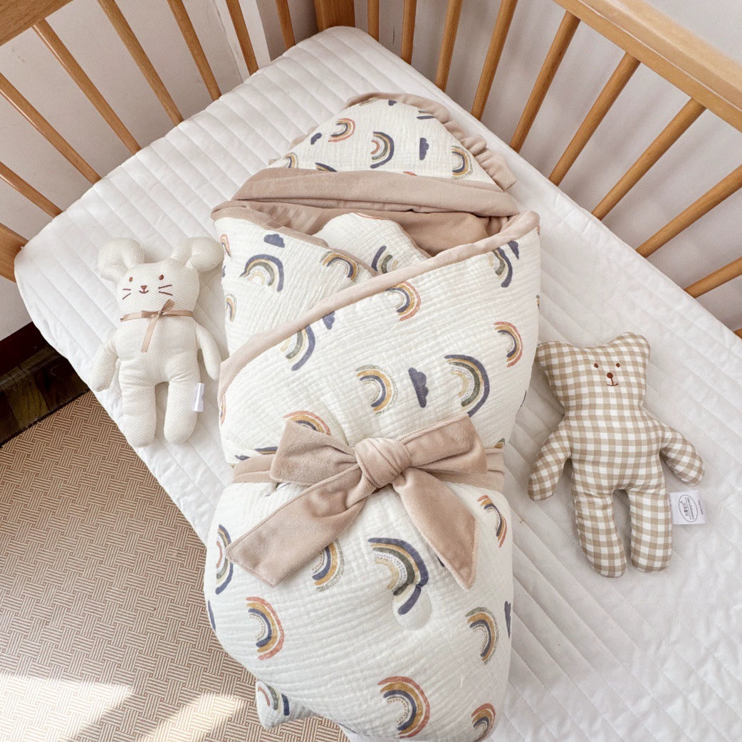 Baby sacco 2in 1 in Mussola di Cotone vari colore