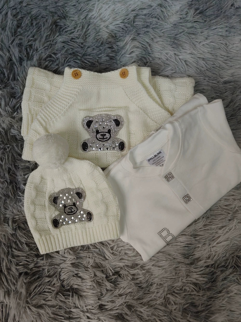 SET INVERNALE - Salopette + Body + Cappellino