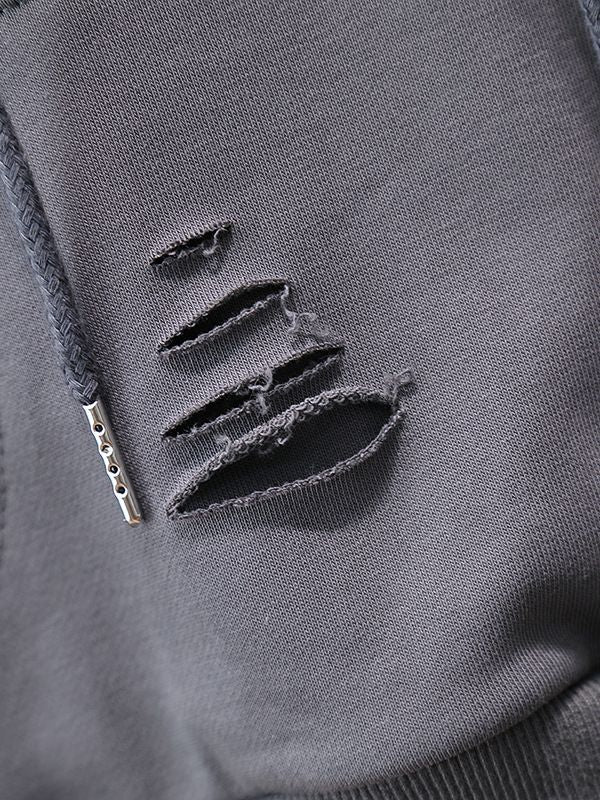 Completo bambino con felpa smanicata con cappuccio e pantaloni – 2 varianti