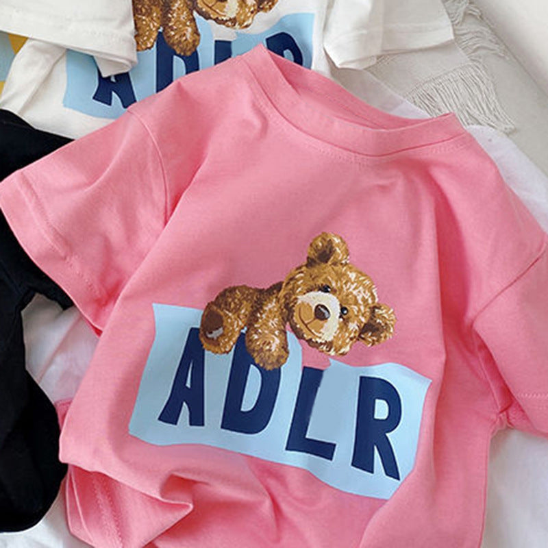 T-Shirt Bambino/Bambina con Orsetto