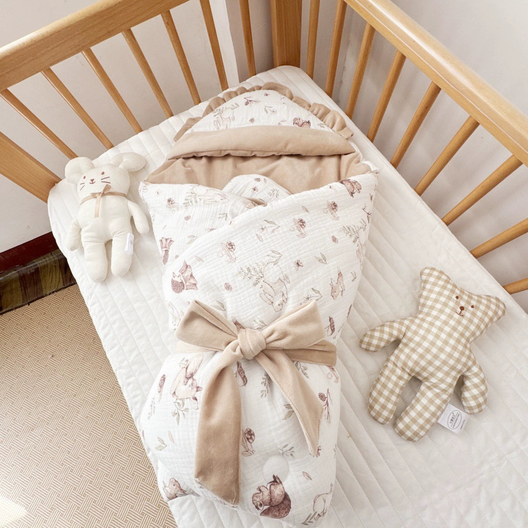 Baby sacco 2in 1 in Mussola di Cotone vari colore