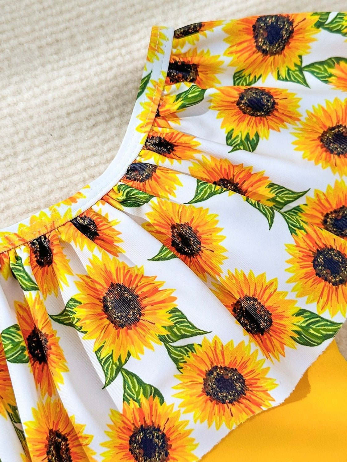 Costume Intero Bimba “Estate Girasole”