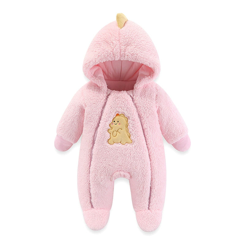 Tutina Invernale Animali con Cappuccio – Neonato Unisex