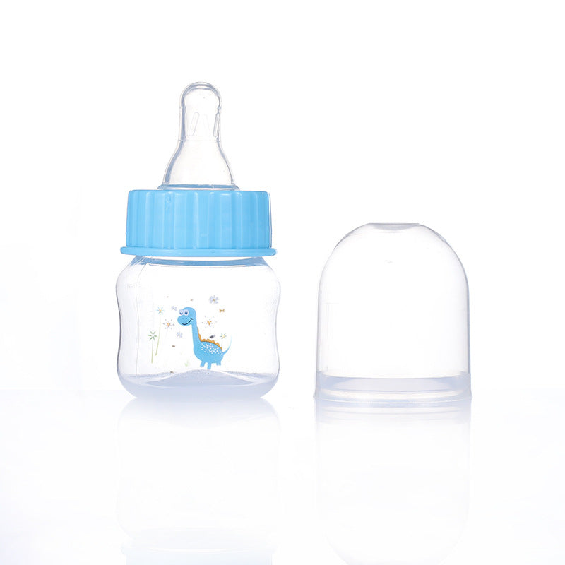 Biberon per Neonati 50ml per medicine - Design Colorato con Tettarella Morbida
