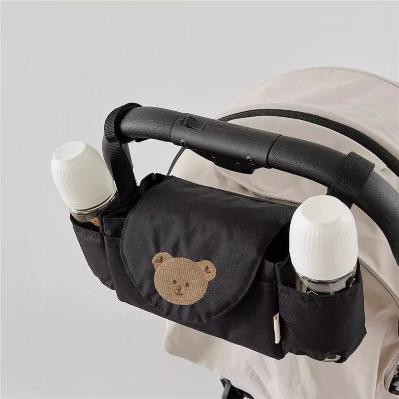 Organizer per Passeggino con Ricamo Orsetto