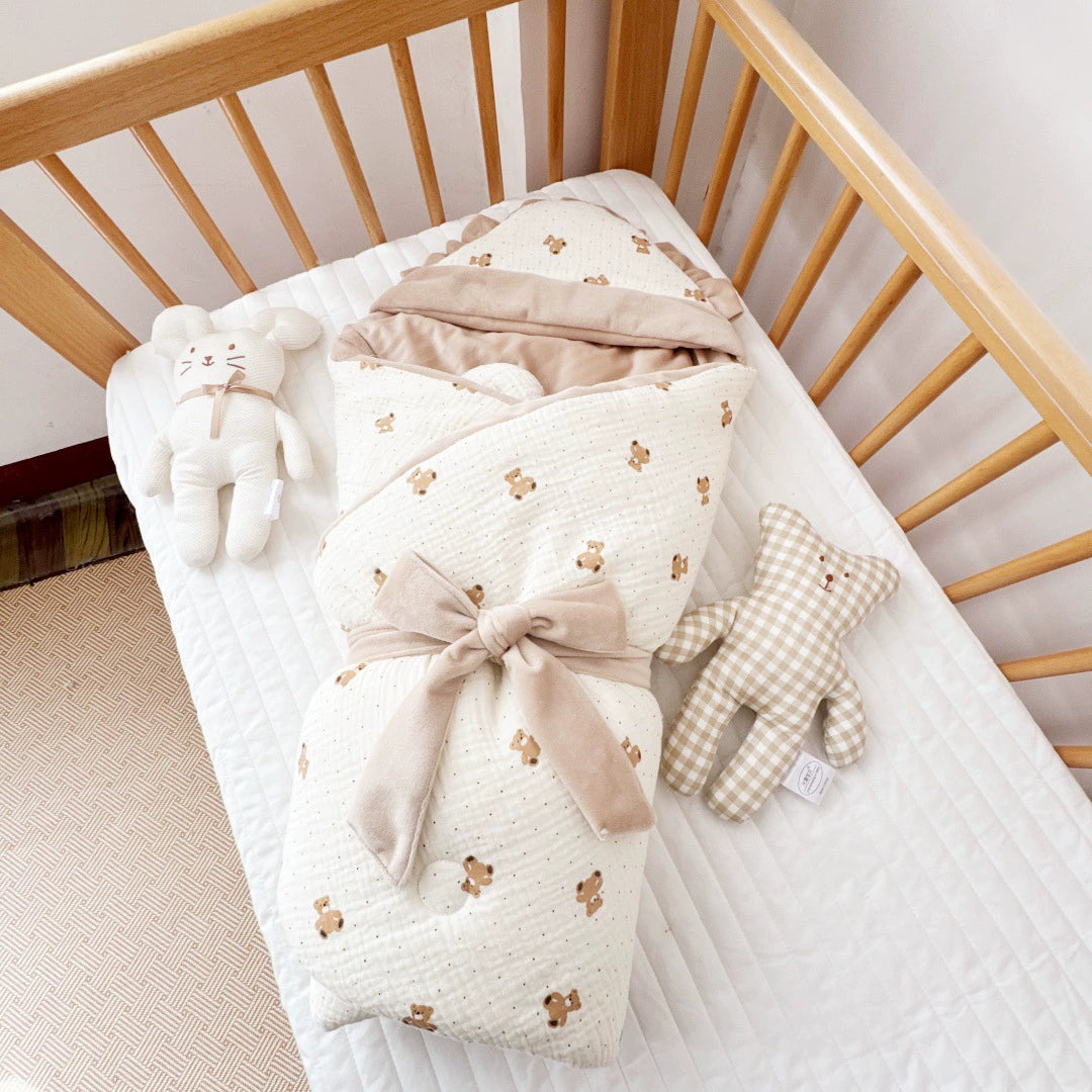 Baby sacco 2in 1 in Mussola di Cotone vari colore