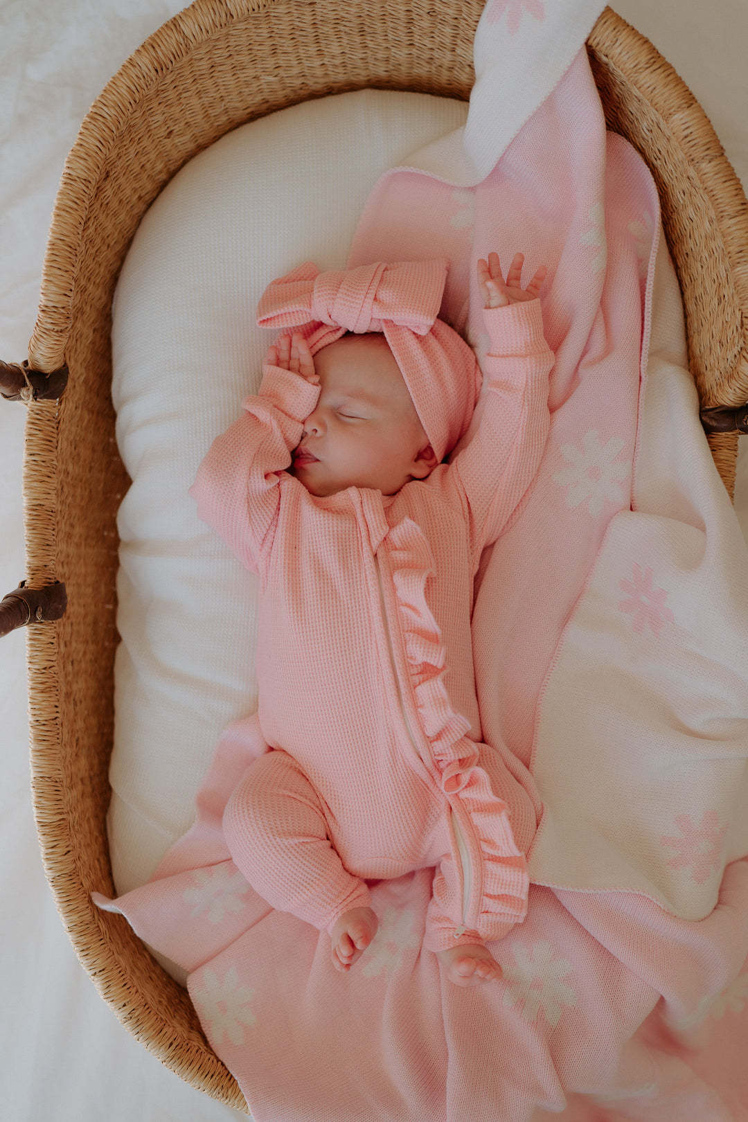 Tutina neonata Voilant + fascia con fiocco