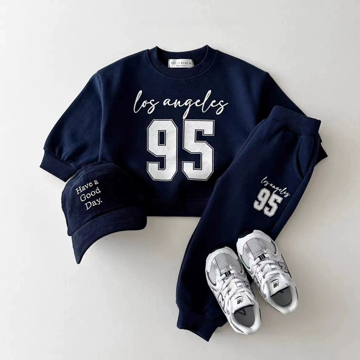 Completo Tuta Bimbo "Los Angeles 95" Felpa + Pantalone