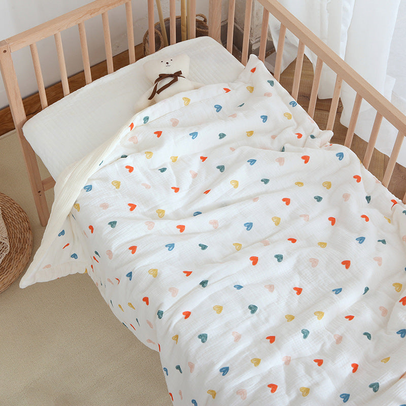 Coperta in Mussola di Cotone per Culla
