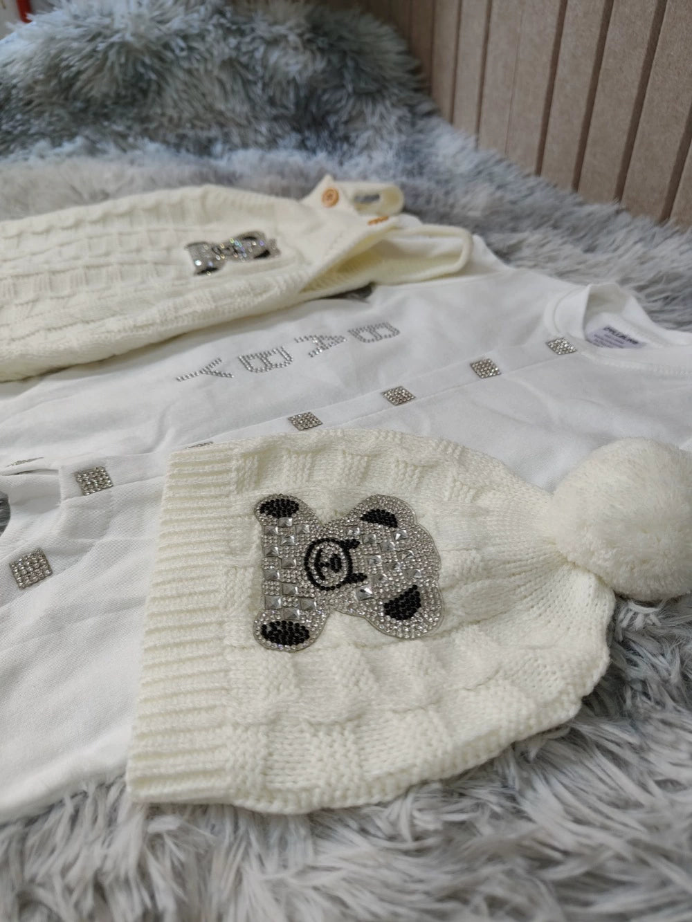 SET INVERNALE - Salopette + Body + Cappellino