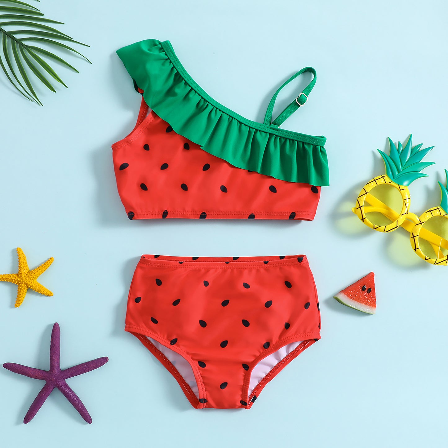 Costume bambina 2 pezzi Fantasia Anguria