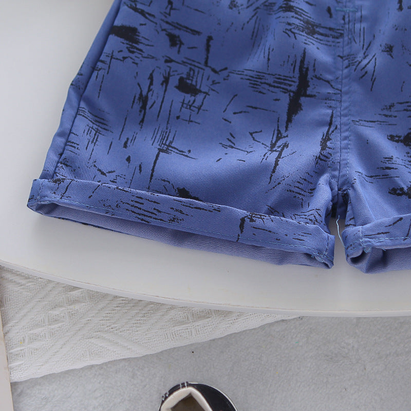 Completo Estivo Bambino Camicia + Shorts