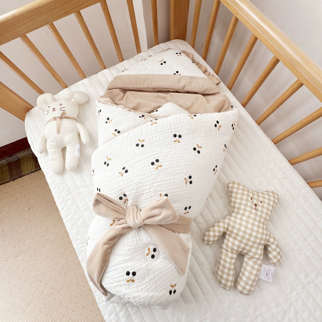 Baby sacco 2in 1 in Mussola di Cotone vari colore