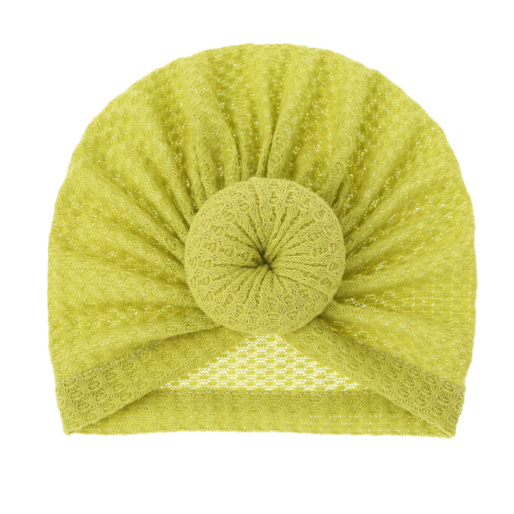 Turbante per Neonata in Cotone Morbido - Disponibile in 14 Colori