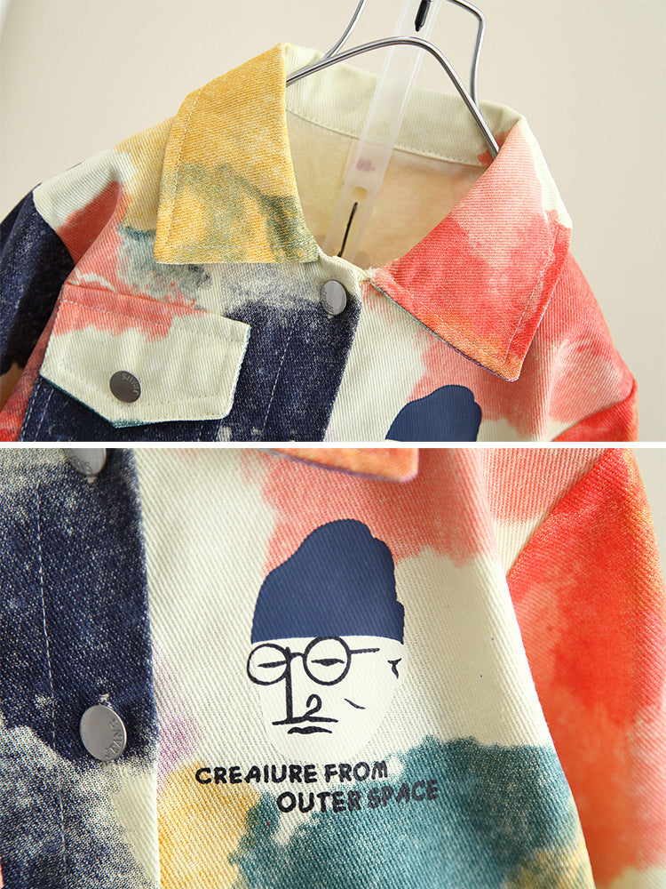 Completo bambino stile urban multicolor "Outer Space"
