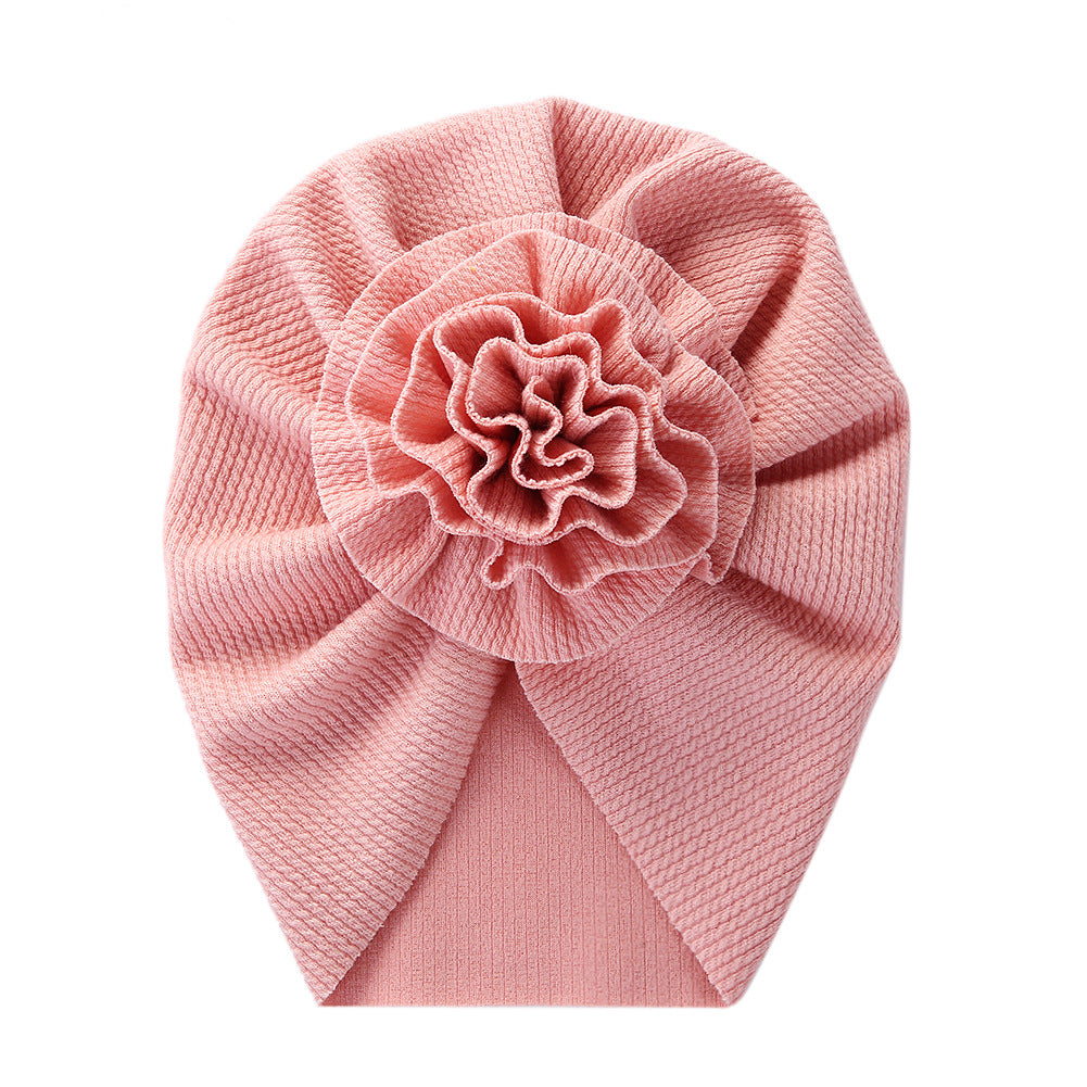 Turbante per Neonati con Fiore Decorativo