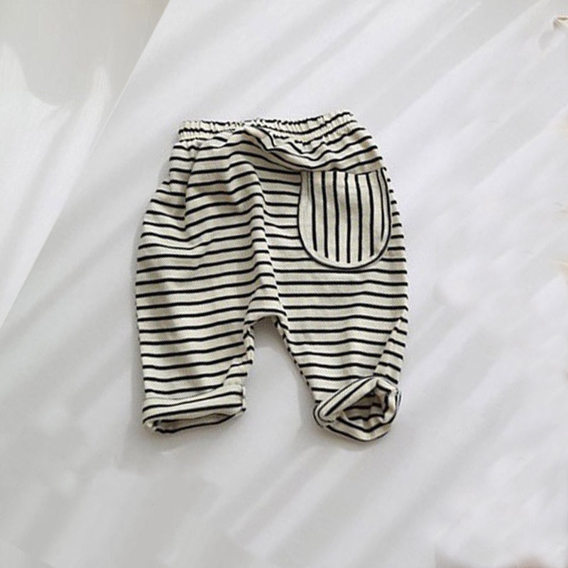 Pantaloni in Cotone Morbido per Neonati