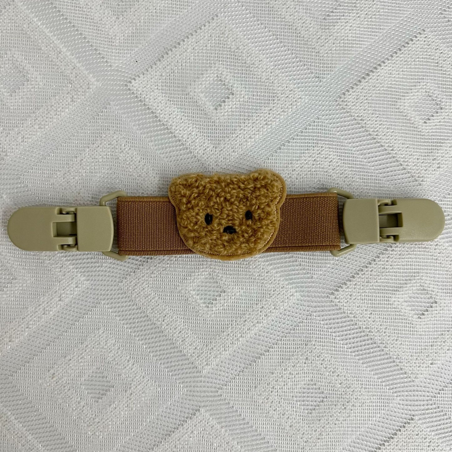 Clip Fermaspalline con Orsetto – Accessorio Regolabile Antiscivolo per Bambini