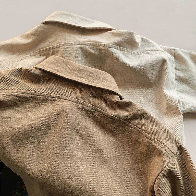 Camicia in Cotone a Maniche Lunghe per bimbo invernale