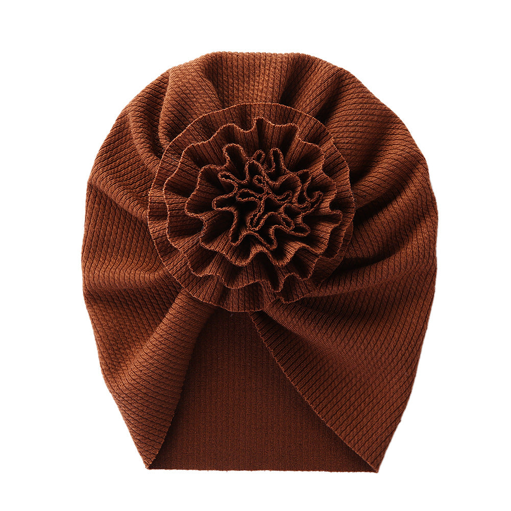 Turbante per Neonati con Fiore Decorativo