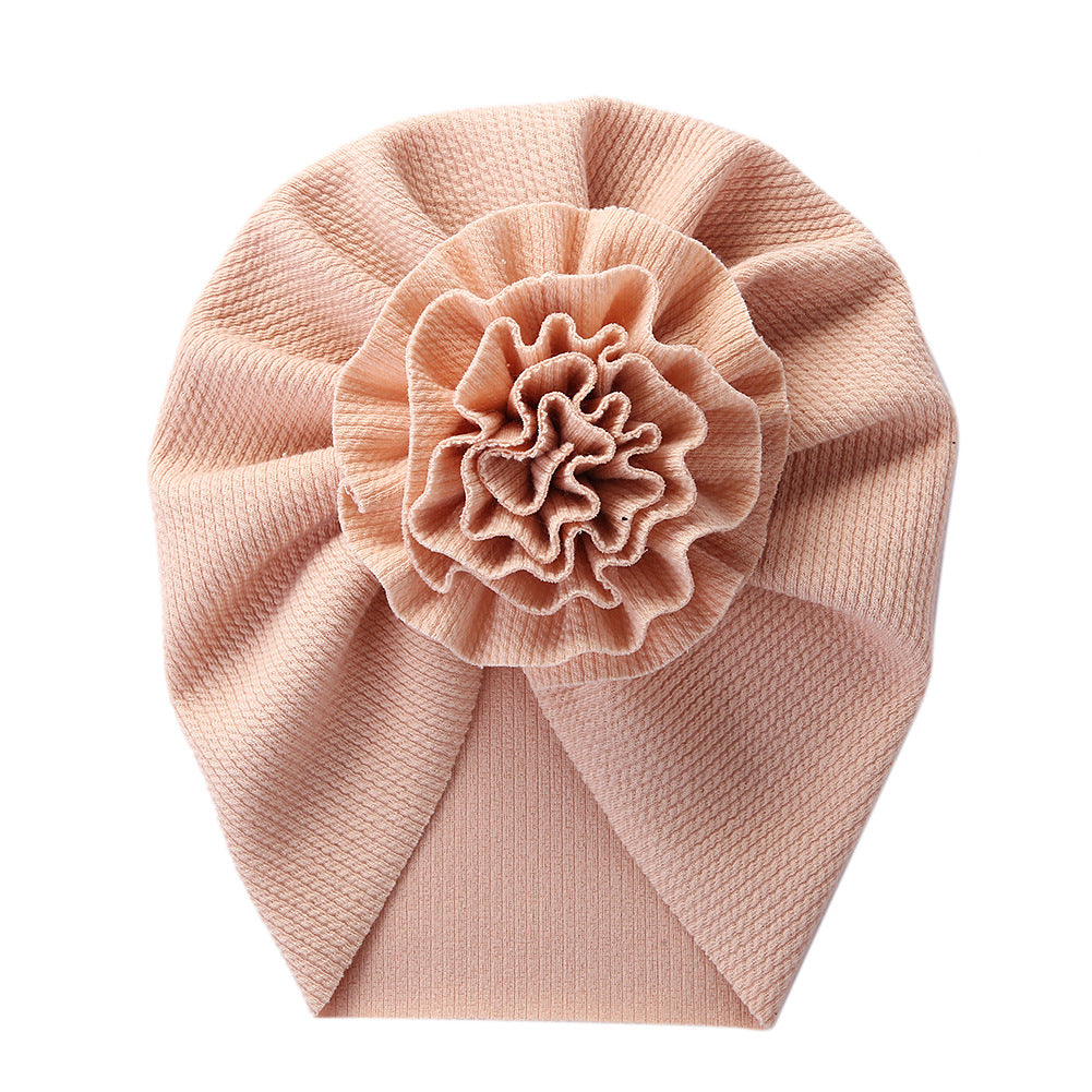 Turbante per Neonati con Fiore Decorativo