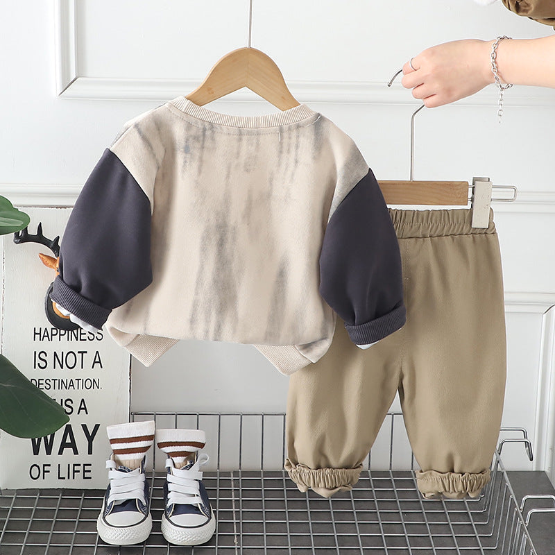 Completo Sportivo Bimbo "The Act Studio" Felpa e Pantaloni