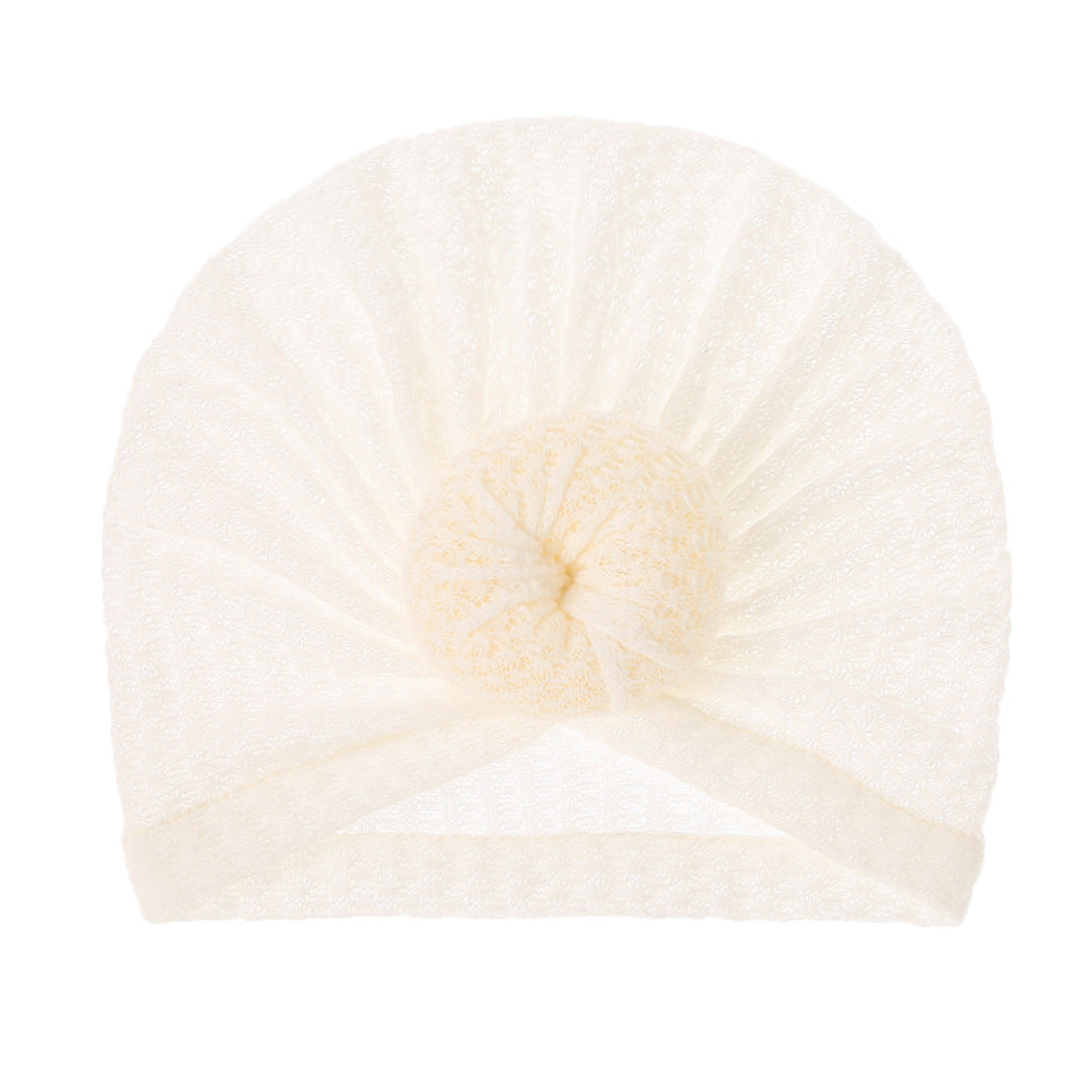 Turbante per Neonata in Cotone Morbido - Disponibile in 14 Colori
