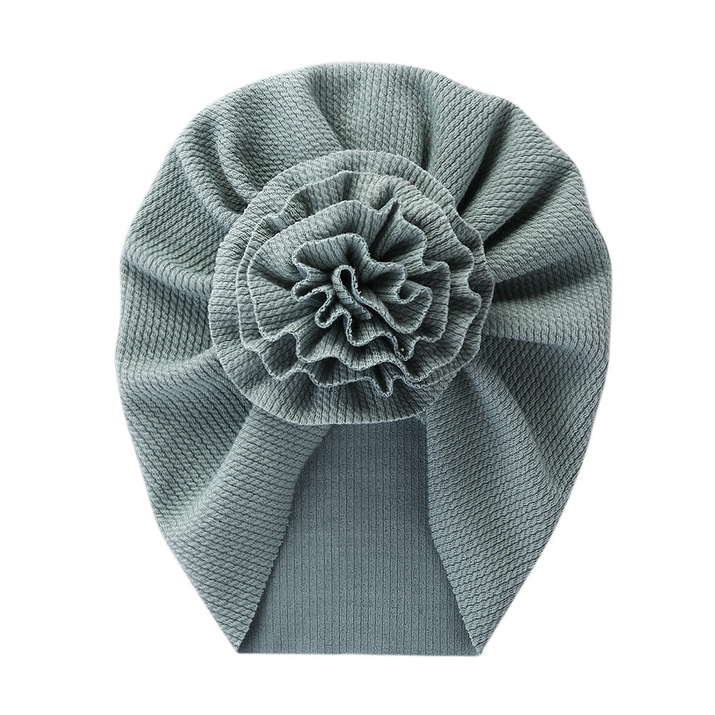 Turbante per Neonati con Fiore Decorativo