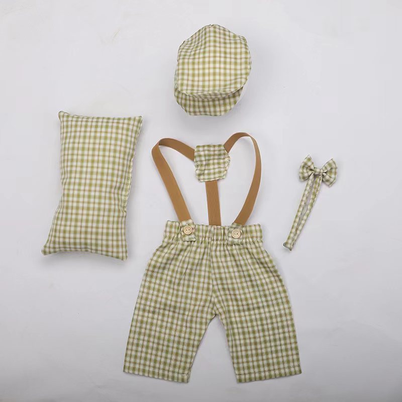 Set Fotografico Vintage per Neonato Piccolo Gentiluomo