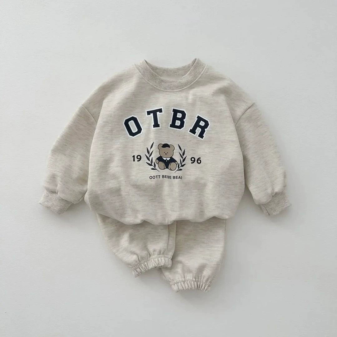 Tuta Bimbo/Bimba “OTBR” in Cotone 2 Pezzi Unisex