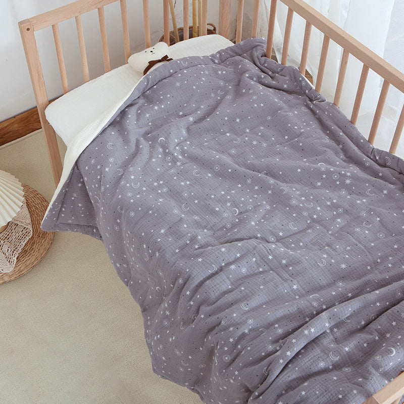 Coperta in Mussola di Cotone per Culla