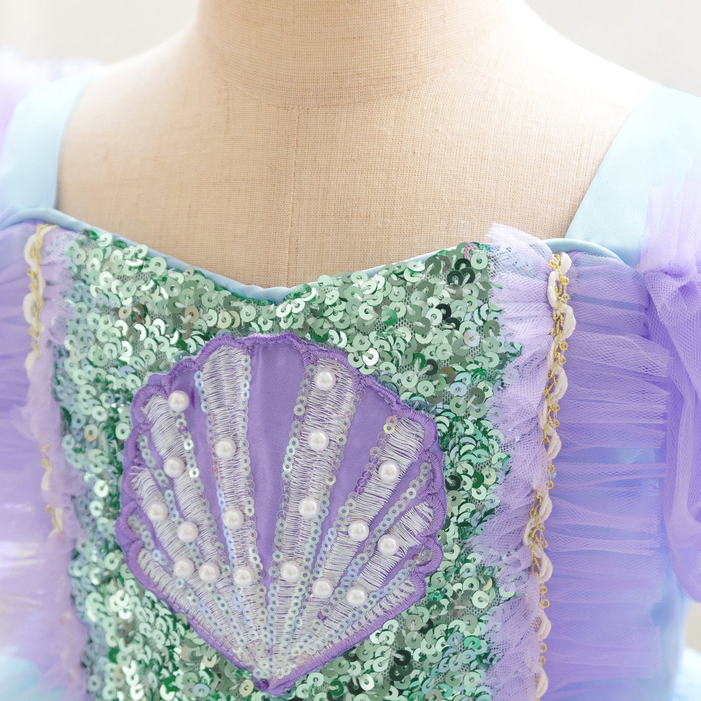 Costume da Principessa del Mare Ariel per Bambine
