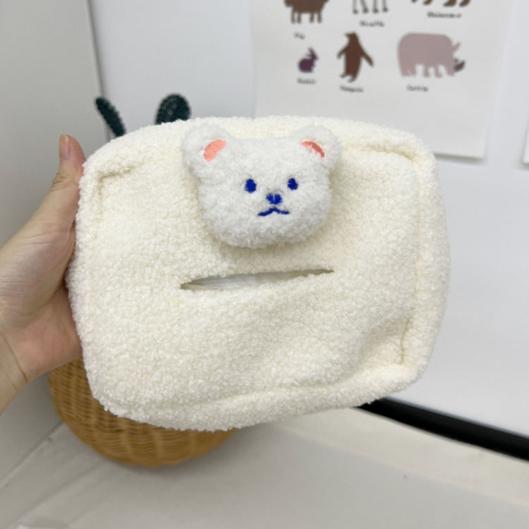 Dispenser Portasalviette in Peluche a Forma di Orsetto Auto & Casa