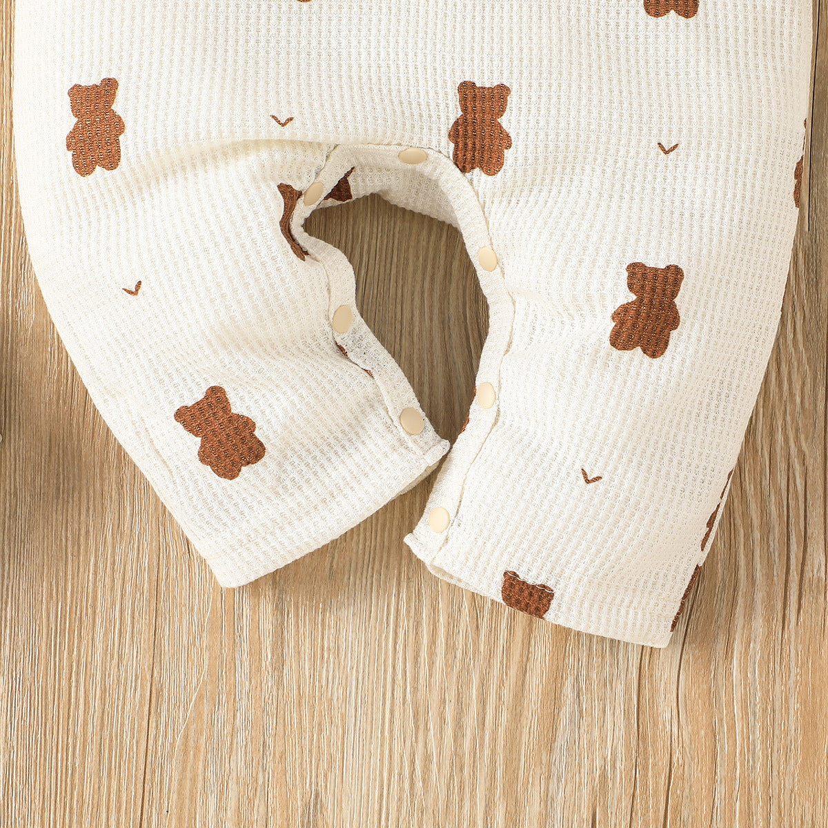 Pigiama tutina in caldo cotone Neutro- orsetti con cappellino caldo cotone Bimbo/ bimba