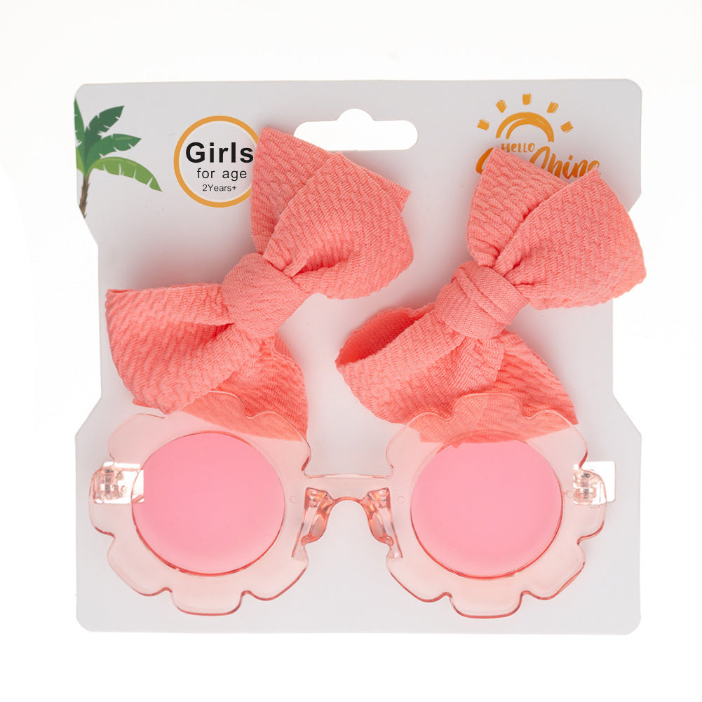 Set Occhiali da Sole Floreali & Fiocchi Coordinati