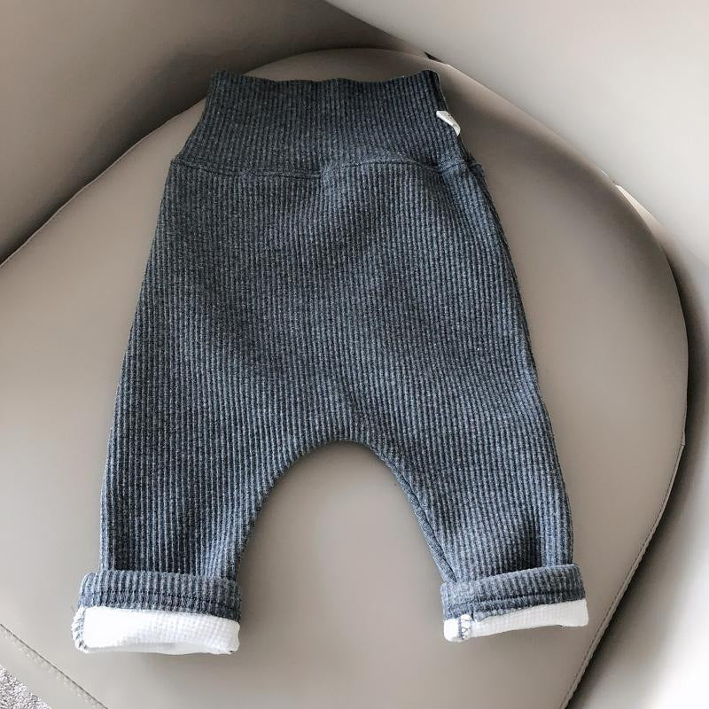 Pantaloni a Costine per Bambino/a – Vita Alta Morbida, Cotone Elasticizzato