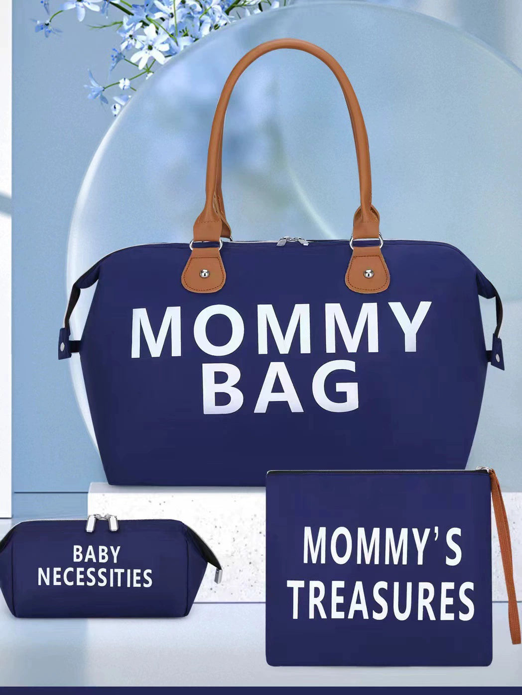 Set Borsa Mamma Multifunzione – Mommy Bag + Pochette