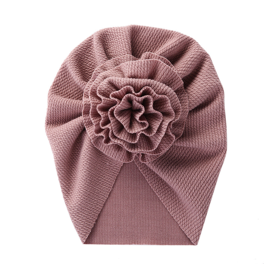 Turbante per Neonati con Fiore Decorativo