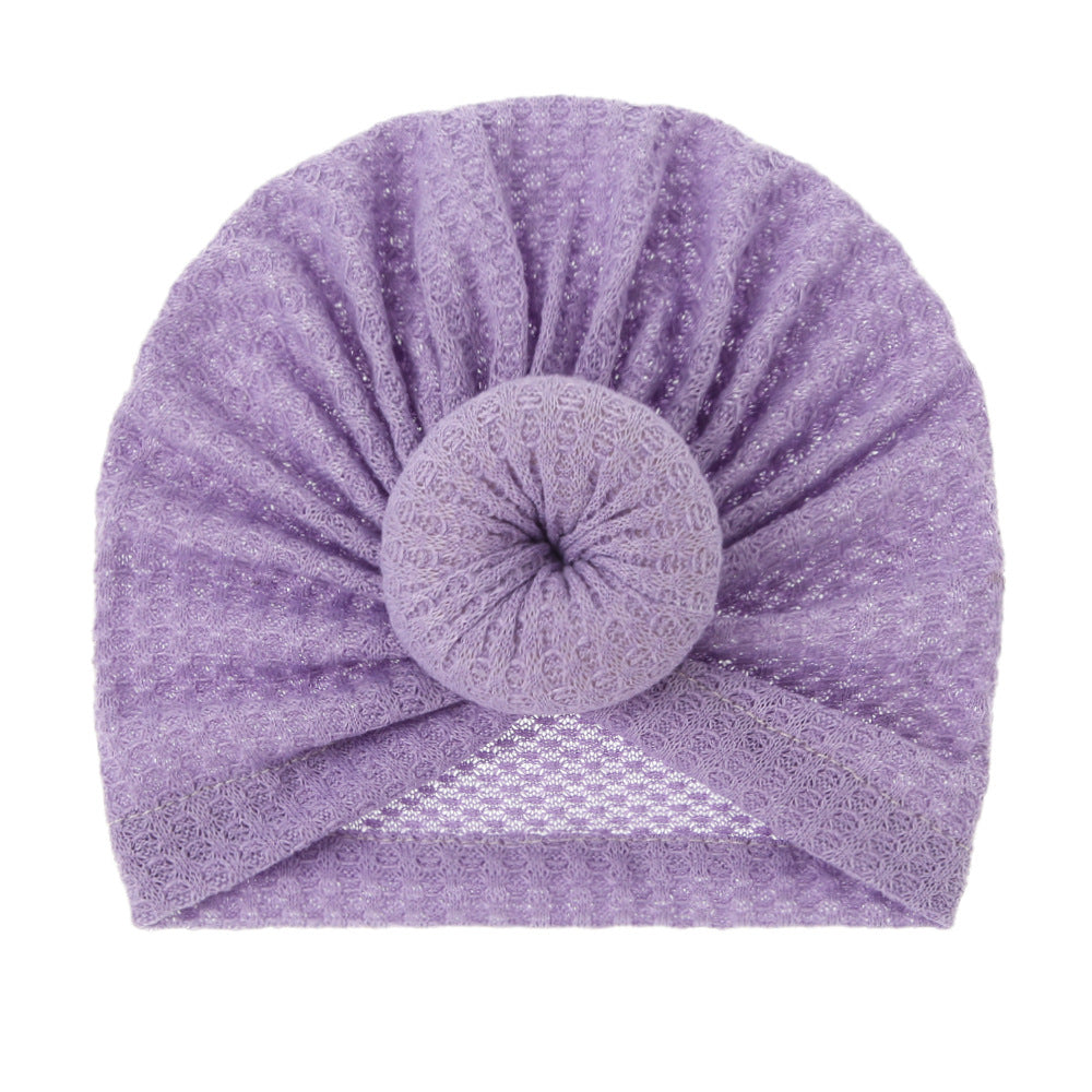 Turbante per Neonata in Cotone Morbido - Disponibile in 14 Colori
