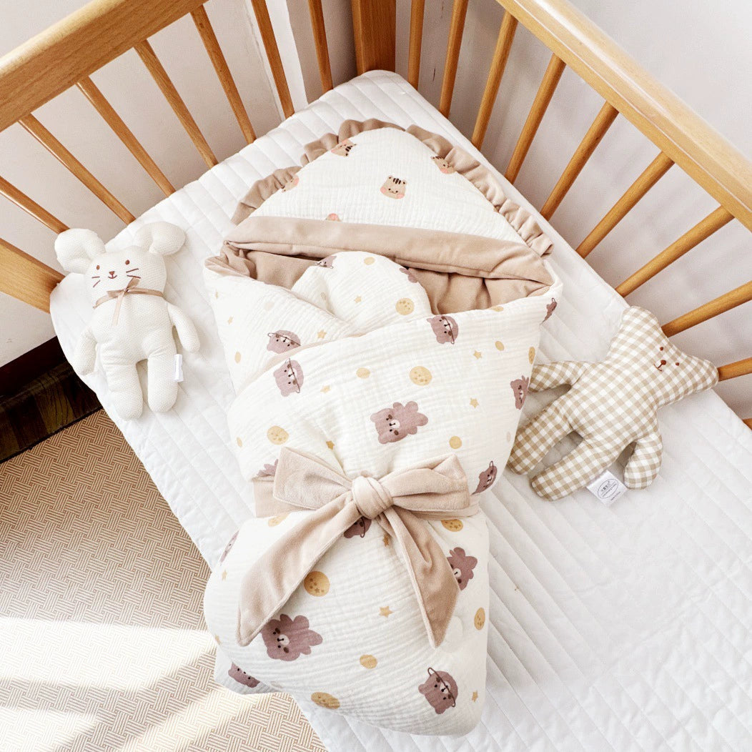 Baby sacco 2in 1 in Mussola di Cotone vari colore